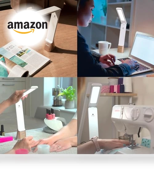 Smart Go Portable LED Lamp — Study & Desk Lighting, daylight