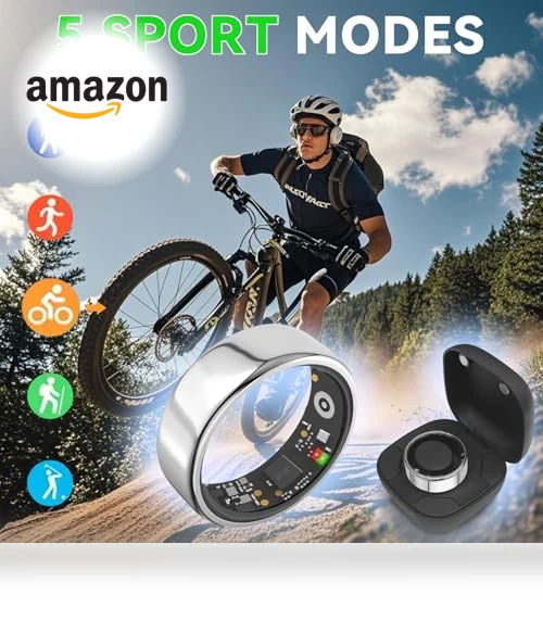Smart Health & Fitness Ring — Smart Rings, Hivisuals