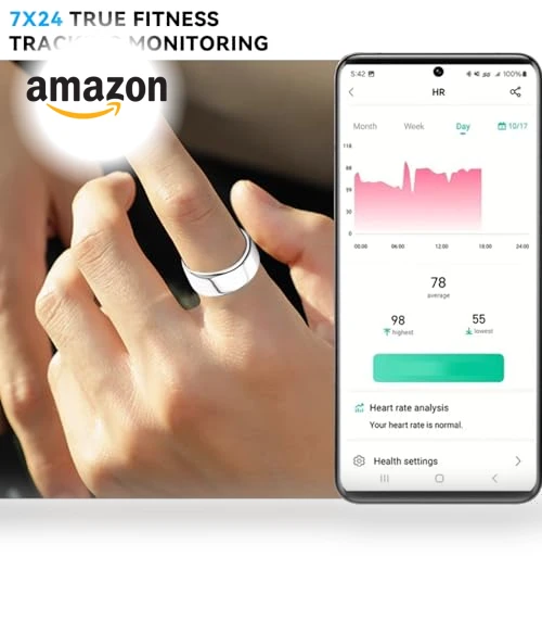 Smart Health & Fitness Ring — Smart Rings, Hivisuals