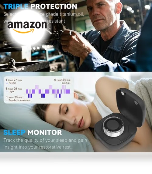 Smart Health & Fitness Ring — Smart Rings, Hivisuals