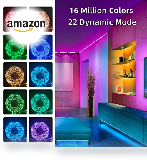 Smart LED Strip Lights RGB Sync to Music — LED Strips, Lcutml