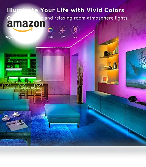 Smart LED Strip Lights RGB Sync to Music — LED Strips, Lcutml