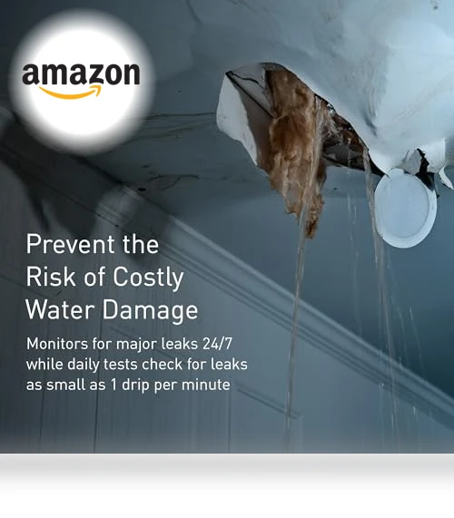 Smart Water Monitor and Automatic Shutoff Sensor — Water Leak Detection Systems, Moen