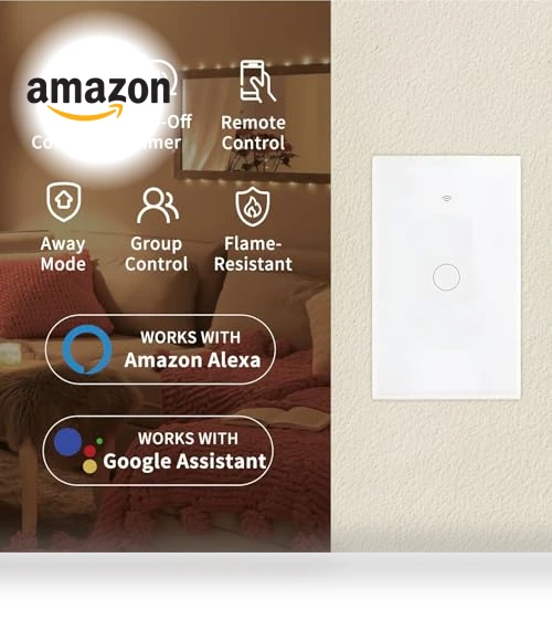 Smart Wi-Fi Light Switch — Smart Motion Sensors, ZINDRA