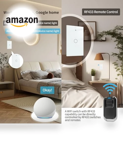 Smart Wi-Fi Light Switch — Smart Motion Sensors, ZINDRA