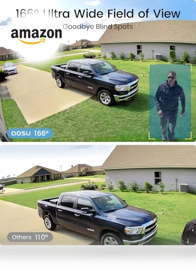 Solar Security Cameras Wireless Outdoor — Security Cameras, AOSU