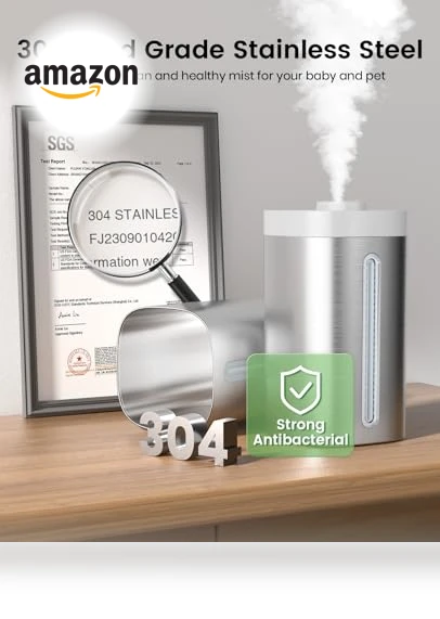 Stainless Steel Humidifier — Air Moisturizers, Jack & Rose