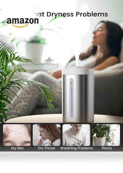 Stainless Steel Humidifier — Air Moisturizers, Jack & Rose