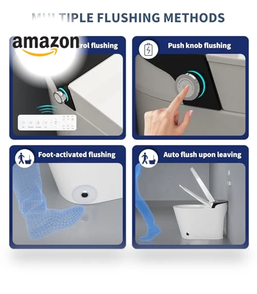 Tankless Elongated Toilet — Bathroom Essentials, MIJIC