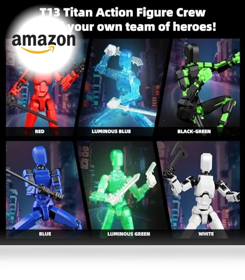 Titan 13 Action Figure Set — Dolls & Figures, Bozobo