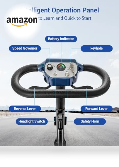 Ultra Lightweight Folding Electric Mobility Scooter — Push Scooters, Aotedor