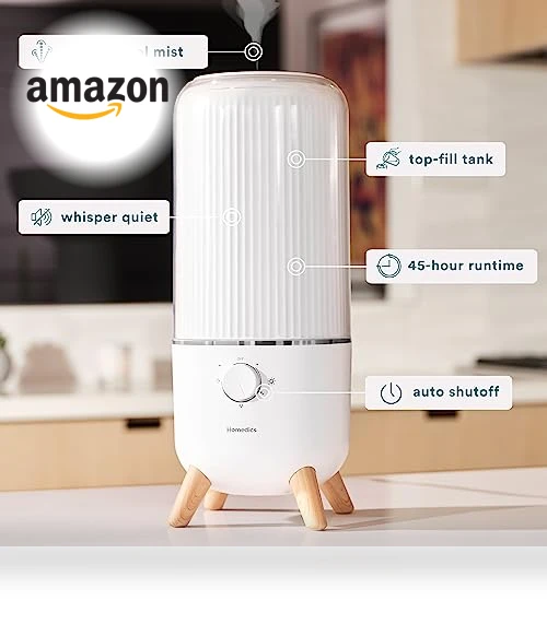 Ultrasonic Humidifier — Air Moisturizers, Homedics