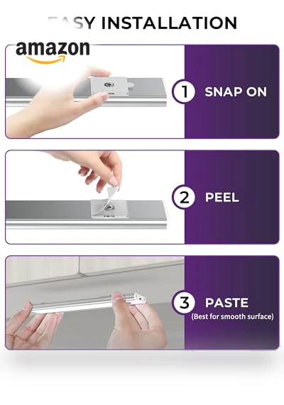 Under Cabinet Lights Motion Sensor Light Indoor — Step Lights, ASOKO HOME