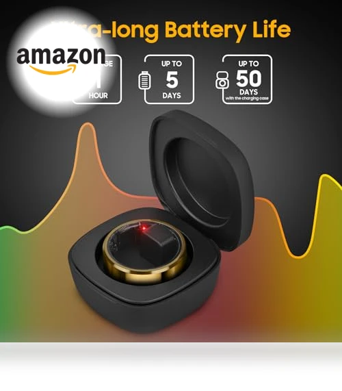 Wearable Fitness Ring Health Tracker — Fitness & Activity Monitors, BUDAOLIU
