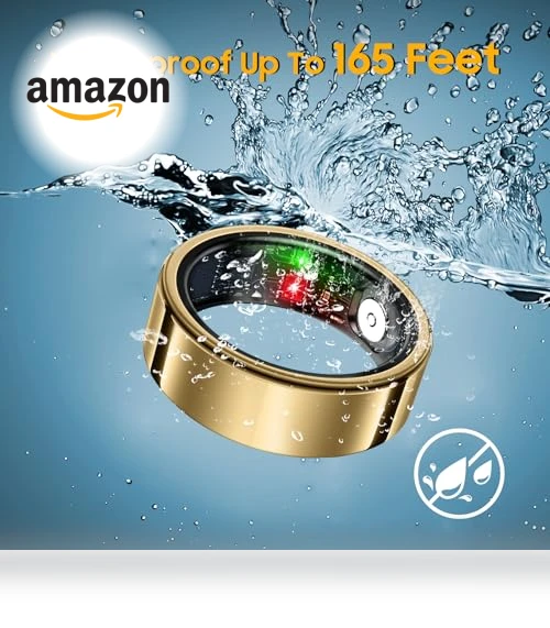 Wearable Fitness Ring Health Tracker — Fitness & Activity Monitors, BUDAOLIU