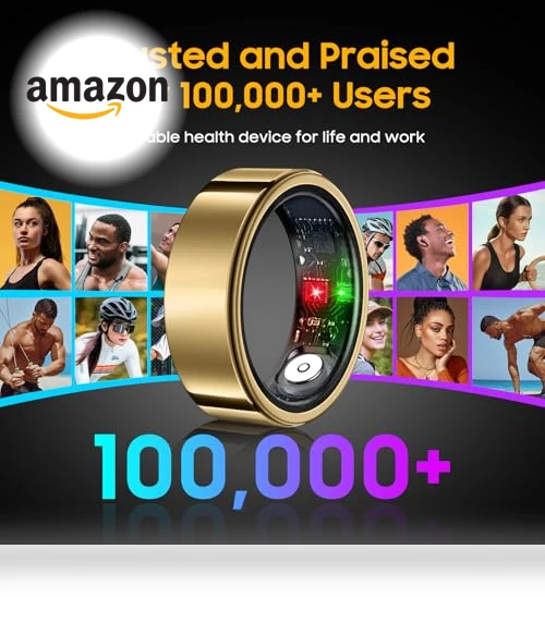Wearable Fitness Ring Health Tracker — Fitness & Activity Monitors, BUDAOLIU