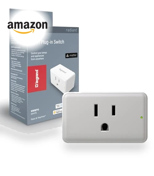 Wi-Fi Matter Smart Plug — Smart Home Hubs & Controllers, Legrand