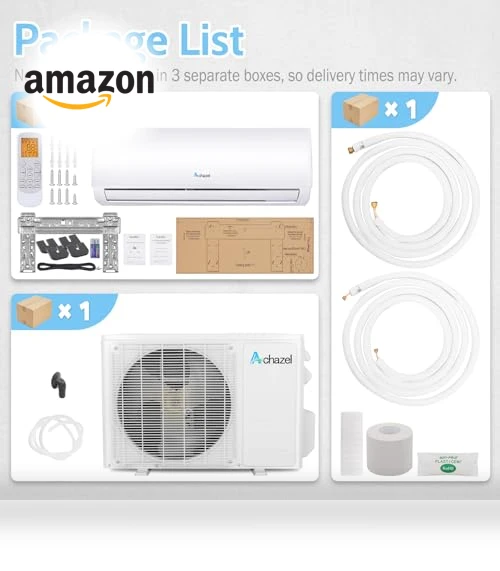 Wifi Enabled Mini Split Air Conditioner & Heater — Split-System, ACHAZEL