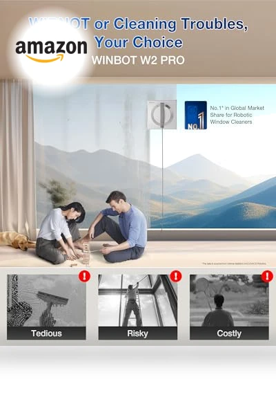 Window Cleaning Robot — Smart Cleaning Robots, ECOVACS
