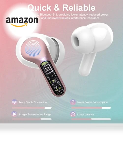 Wireless Earbuds with ENC Noise Cancelling Mic — Audio Gear, BESNOOW
