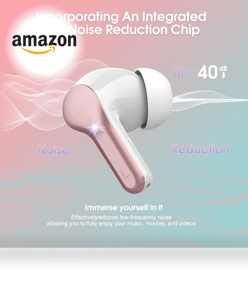 Wireless Earbuds with ENC Noise Cancelling Mic — Audio Gear, BESNOOW