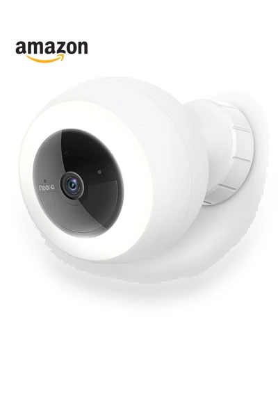 Wireless Outdoor Security Camera with Spotlight — Security Cameras, Noorio