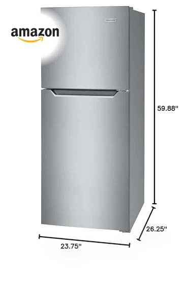 10.1 Cu. Ft. Compact ADA Top Freezer Refrigerator — Mini Fridges, Frigidaire