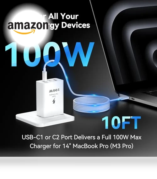 100W USB C Charger Block with 10 FT Type C Cable — Charging Solutions, Shenzhen Xihuida Electronics Co., Ltd.