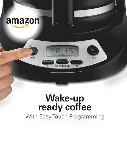 12 Cup Programmable Drip Coffee Maker — Coffee Makers, Hamilton Beach