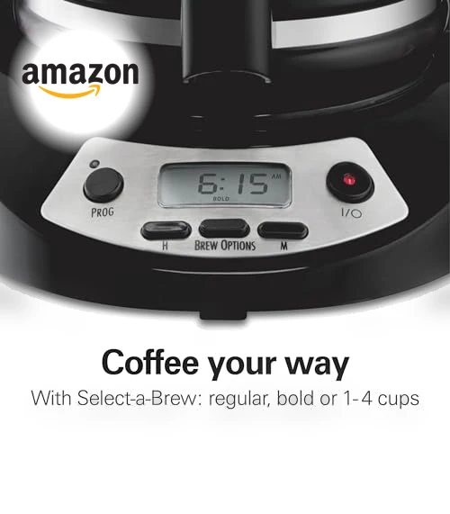 12 Cup Programmable Drip Coffee Maker — Coffee Makers, Hamilton Beach