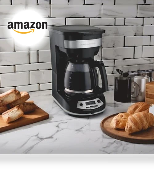 12 Cup Programmable Drip Coffee Maker — Coffee Makers, Hamilton Beach