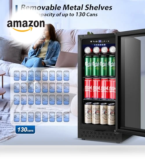 15 Inch Beverage Refrigerator — Drink Coolers, Tylza