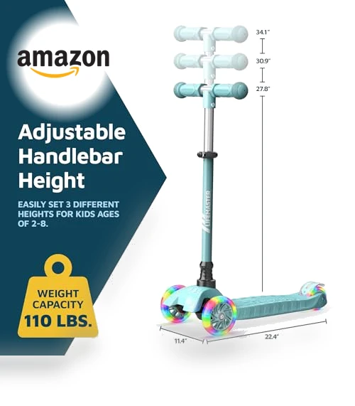 3 Wheel Kick Scooter for Kids — Balance Bikes, Lifemaster
