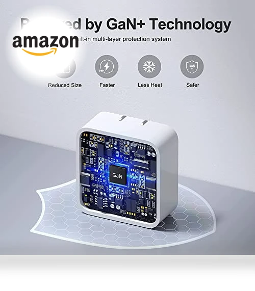 35W Dual USB-C Port Compact Power Adapter — Chargers & Adapters, Shenzhen Zhongjia Technology Co., Ltd
