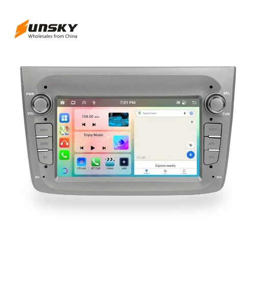7 inch Horizontal Screen Android Car Center Control — Stereo Receivers