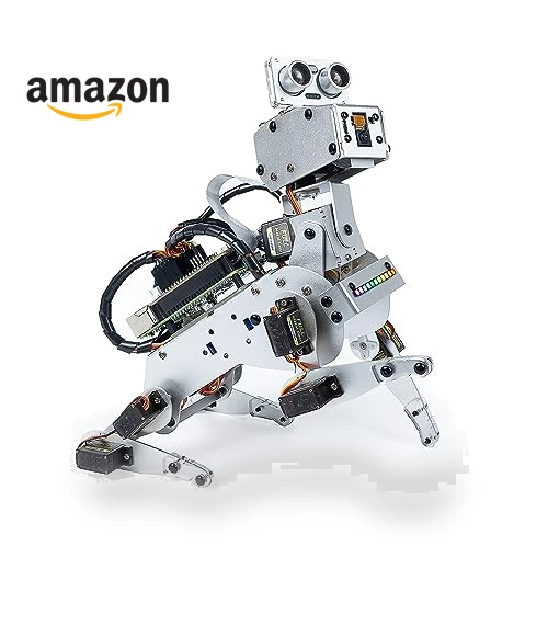 AI Robot Dog Kit for Raspberry Pi — Interactive Figures & Robots, SunFounder