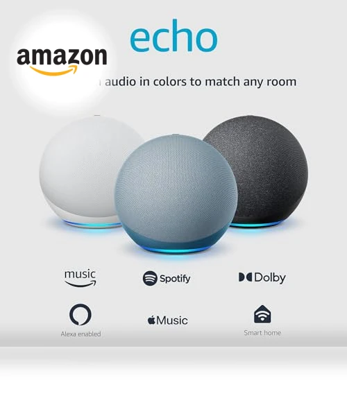Alexa speaker with premium sound — Portable Audio, Amazon