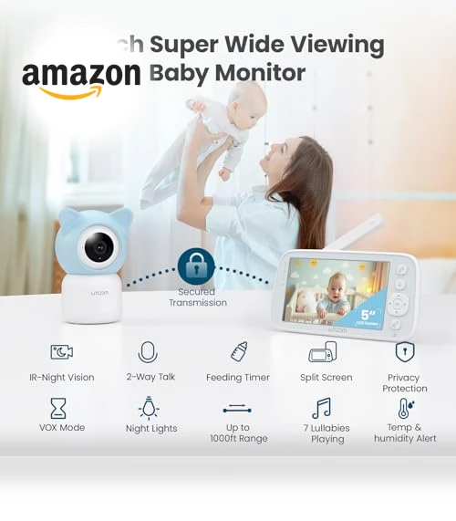 Baby Monitor with 2 Cameras and Audio — Baby Monitors, litokam