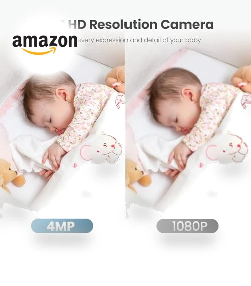 Baby Monitor with 2 Cameras and Audio — Baby Monitors, litokam