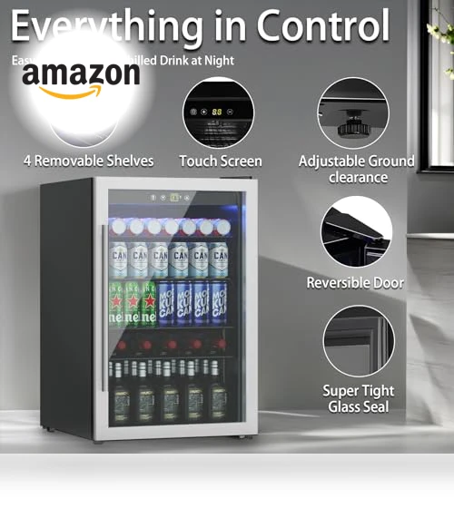 Beverage Refrigerator Cooler — Mini Fridges, DOGHLY