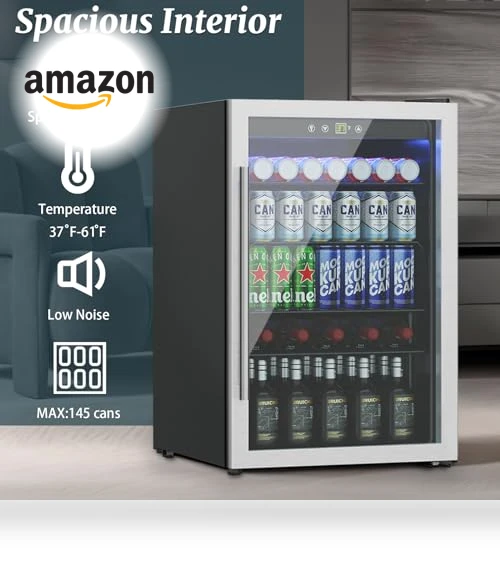 Beverage Refrigerator Cooler — Mini Fridges, DOGHLY