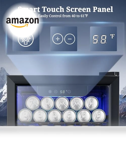 Beverage Refrigerator Cooler — Drink Coolers, Antarctic Star