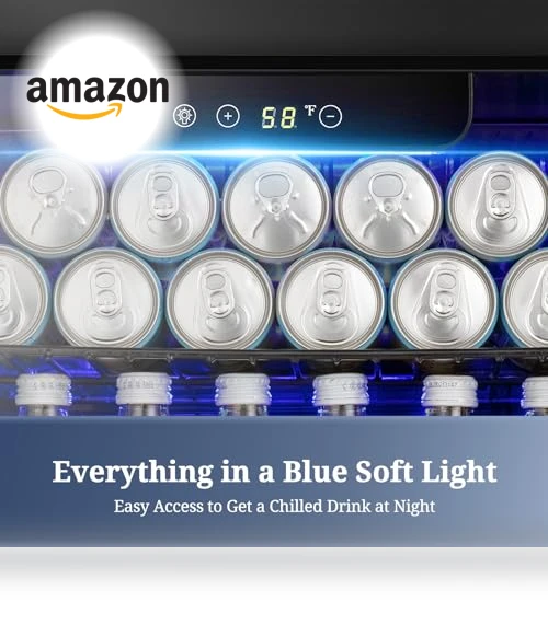 Beverage Refrigerator Cooler — Drink Coolers, Antarctic Star