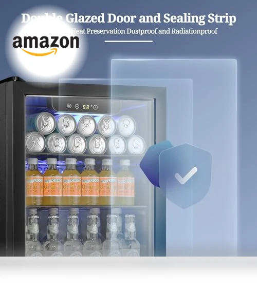 Beverage Refrigerator Cooler — Drink Coolers, Antarctic Star
