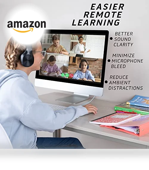 Classroom Headphones with Microphone — Over-Ear Headphones, Sonitum
