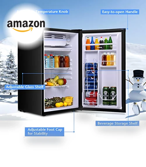 Compact Refrigerator — Mini Fridges, COSTWAY