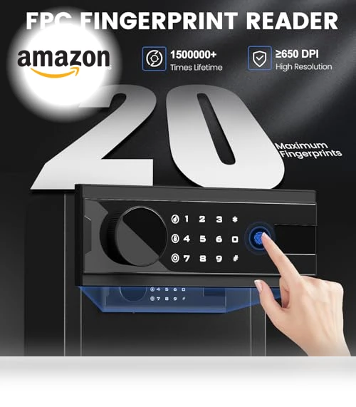 Cub Biometric Safe Box — Biometric Security, Kavey
