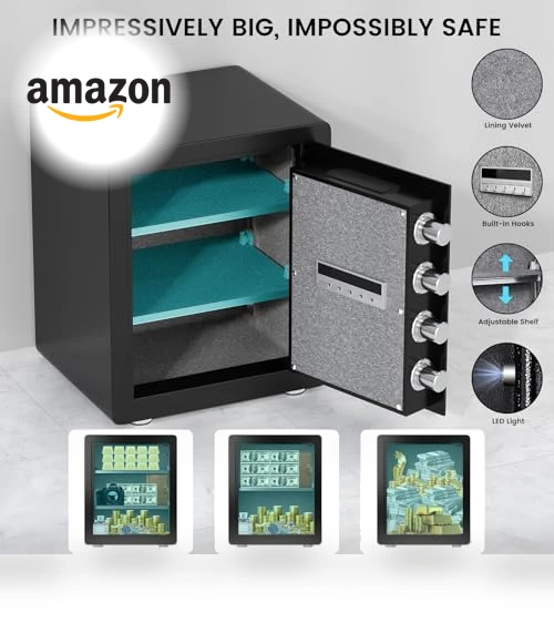 Cub Biometric Safe Box — Biometric Security, Kavey