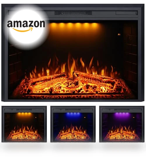 Electric Fireplace Insert — Electric Heating Solutions, Valuxhome