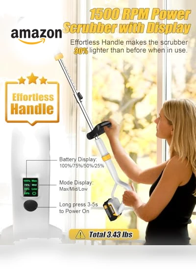 Electric Spin Scrubber — Brushes, qimedo
